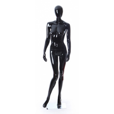 Манекен-кукла черный (белый, серый) глянец в ассортименте,  женский, под заказ